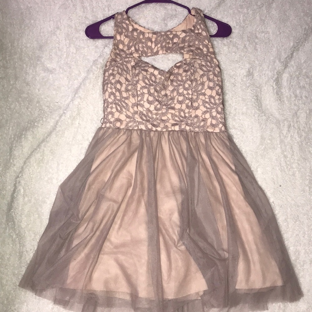 Homecoming pink dress size 3